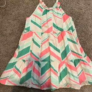 Gymboree size 5 like new cotton button neck dress